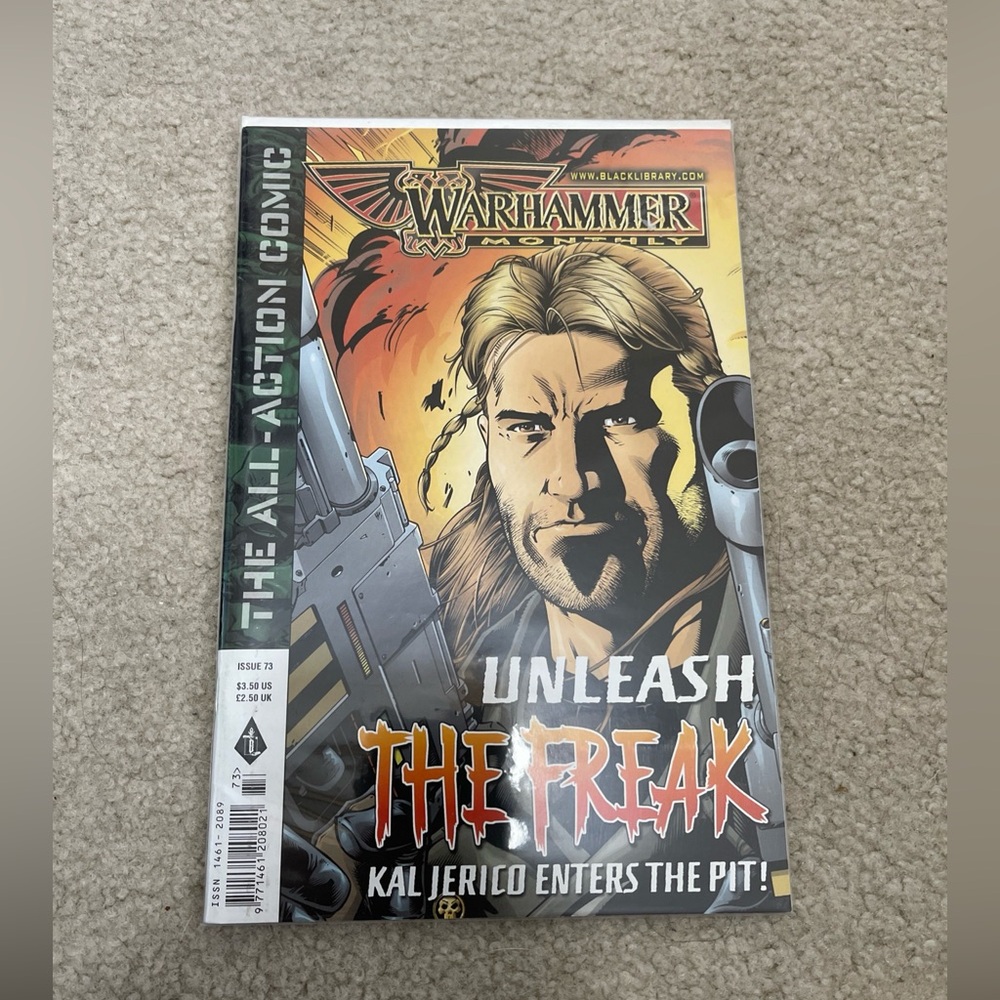 Warhammer Monthly #73 The All Action Comic Low Print Run